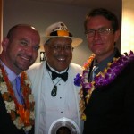 Dennis, Stephen and Shawn Moseley at the 2012 Na Hoku Hanohano Awards
